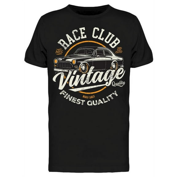 Race Club: Vintage T-Shirt Men -Image by Shutterstock, Male XX-Large