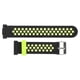 thumbnail image 2 of Correa de Reloj Inteligente Correa de muñeca Ajustable Transpirable a Prueba de Sudor de Silicona para Reloj Fit 2 Negro y Verde, 2 of 10