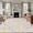 Multi, variant on 5'x8' Area Rugs, Colorful Flowers Indoor Outdoor Area Rug for Living Room Bedroom, Polka Dots Spring Modern Retro Washable Bathroom Rugs Kitchen Floor Carpet Mats Home Decor Aesthetic