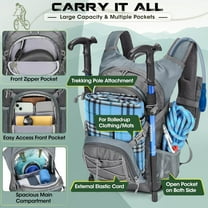 Hydration Backpack with Water Bladder, 18L Lightweight Hiking Backpack for Women&Men Small Insulated Hydration Water Pack for Hiking, Running, Cycling, Biking