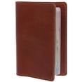thumbnail image 2 of 100% Soft Leather Passport Cover - Plain Leather Holder Slim Sleeve Case, 2 of 5