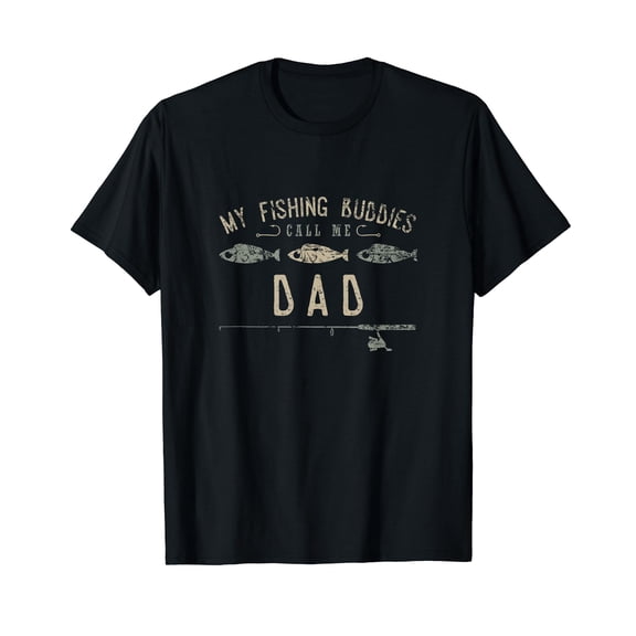 My Fishing Buddies Call Me Dad Cute Father's Day Gift T-Shirt