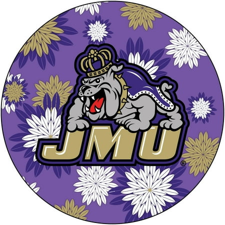 Old Fashioned Ham - Hames Madison University Dukes NCAA Collegiate Trendy Floral Flower Fashion Pattern 4