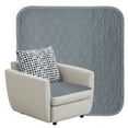thumbnail image 6 of GRUENERDE Ultra Absorbent Waterproof Incontinence Chair Pads 2pcs Washable Plaid Seat Protector Pads for Recliners Wheelchair 21x22In, 6 of 6