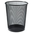 thumbnail image 3 of Lorell, LLR52770, Black Steel Mesh Round Waste Bin, 1 Each, Black, 3 of 3