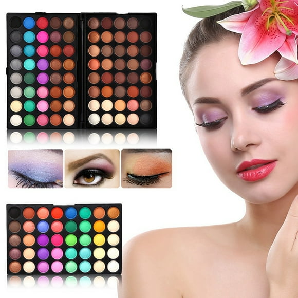 Paleta de Sombras de Ojos, Set de Sombra de Ojos Cosmetics Set Sombra de Ojos Plattet, Paleta de Maquillaje de Sombra de Ojos Mujeres Home Diy Uso para Salones de Belleza