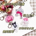 thumbnail image 4 of LLavero de acrílico de Hello Kitty Sanrio para niños, llaveros colgantes de Anime Kirby Kuromi My Melody, Kawaii Cinnamoroll, juguetes para niños, regalo, 4 of 4