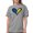 Gray, variant on CafePress - Love Ukraine Heart T Shirt - Womens Comfort Colors® Shirt