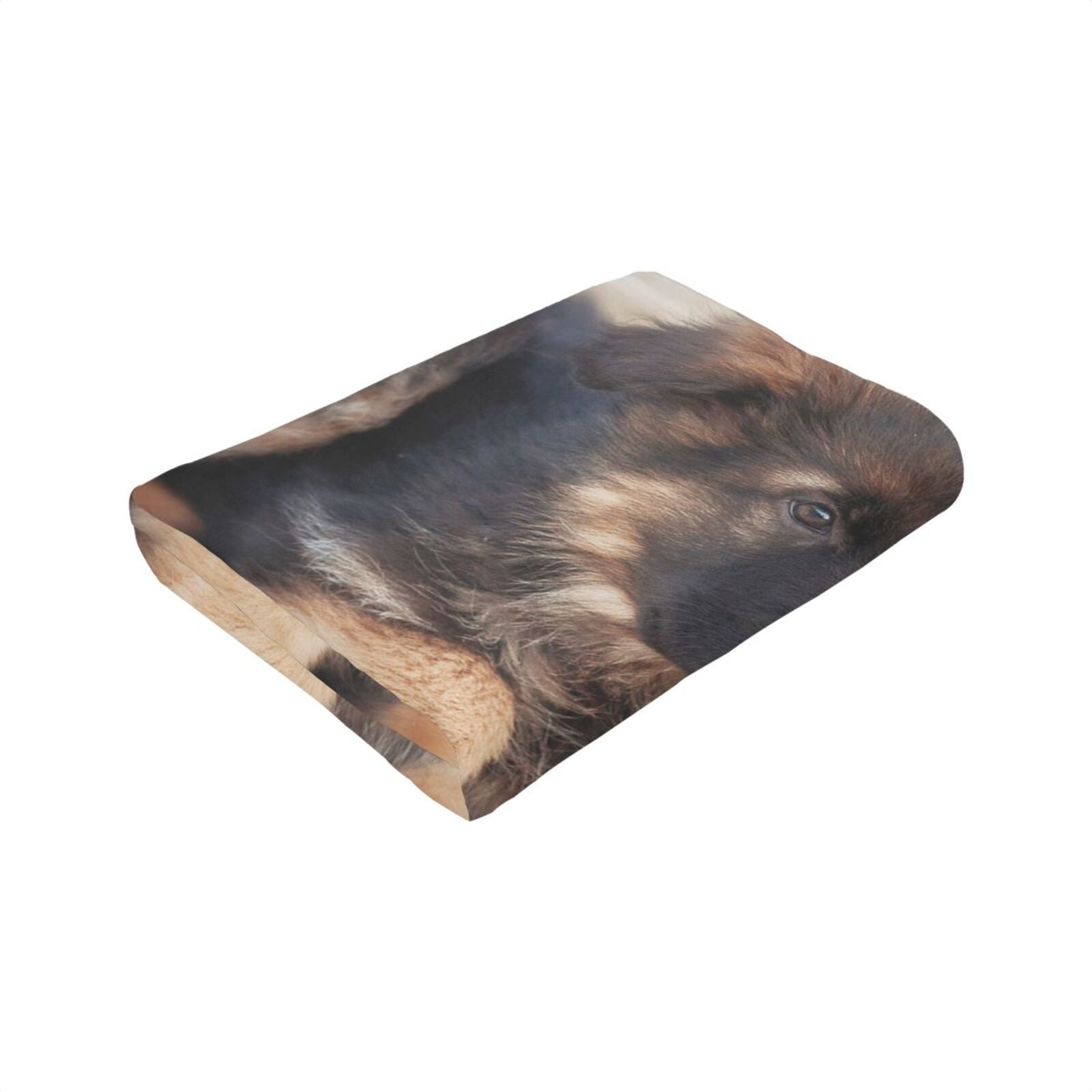 Wijzvio German Shepherd Dog Throw Blanket Soft Fuzzy Fleece Blanket For Couch Bed Living Room Decoration 60"X50"