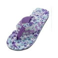 thumbnail image 2 of Zpanxa Slippers for Women Summer Flip Flops Shoes Sandals Slipper indoor & outdoor Flip-flops PP36 Flip Flops for Women Purple 36, 2 of 5
