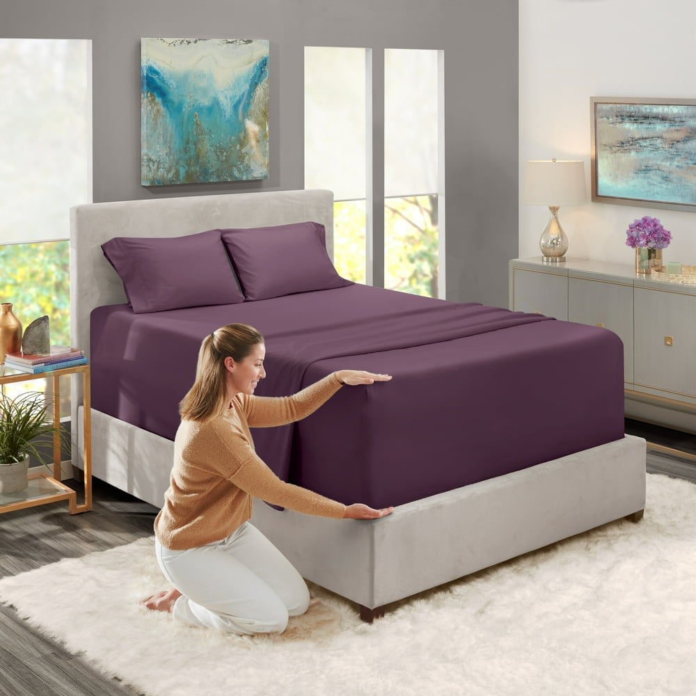 Extra Deep Pocket 4 Piece Bed Sheets Set 18 24 Super Deep Fitted extra-deep-pocket-4-piece-bed-sheets-set-18-24-super-deep-fitted