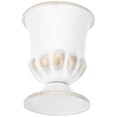 thumbnail image 3 of Vase Flowers Vintage Iron Vase Banquet Table Decor White 11.6x9.4cm 1Set, 3 of 5