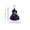 Purple, variant on GFHFHITJ Halloween Skeleton Witch Pendant, Black Creepy Hanging Ornament Chilling Skull Spooky Witchcraft for Holiday Decorations