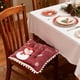 thumbnail image 4 of Weaving Basket Handle Storage Basket Shelf Wardrobe Organizer Gift Basket Equipped With Ribbon And Bag Decorations, 4 of 7
