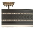 thumbnail image 4 of Meyda Tiffany 186977 Cilindro Circleline 8 Light 42" Wide Semi-Flush Drum Ceiling Fixture, 4 of 7