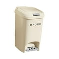 thumbnail image 4 of Luzkey Foot Pedal Garbage Bin Garbage Container Bin Waterproof Rubbish Bin Step Trash Can Kitchen Waste Basket for Home Office Study 8L, 4 of 8