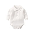 thumbnail image 2 of XINXIAOO Baby Boy Clothes Casaul Long Sleeve Bodysuits Romper Outfits Baby Girl 0-3 Months Baby Boy Clothes, 2 of 7