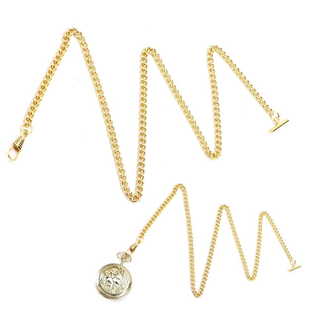 Ymiko Retro Pocket Watch Chain, 65cm Watch Chain For Watch Accessories For Decorate For Someone For Gift