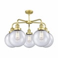 thumbnail image 2 of Innovations Lighting - Beacon - 5 Light Stem Hung Chandelier In Art Deco, 2 of 2