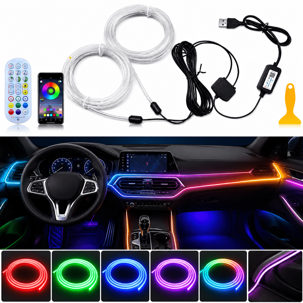 【新品未使用】AUXBEAM LEDライト ZD000676 Auxbeam, LED Pods Lights, 3 Inch, 80W, 9600 Lumens - Walmart.com