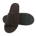 thumbnail image 2 of Mens Slippers,Open Toe Slides Soft Sole Machine Washable Design for Indoor Outdoor Quiet Comfort Wear,Slippers for Men,Coffee,13-14, 2 of 7