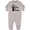 AC-Heather Grey, variant on Inktastic I'm Mama's Lil' Caddy Golf for Kids Baby Fleece Romper
