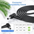 thumbnail image 2 of Cargador portátil VUOHOEG 65W 45W para Lenovo Flex 4 5 6 1470 1480, 2 of 7