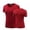*Red, variant on Women's Short Sleeve Crewneck Athletic T Shirt ,Lightweight Quick Dry Workout Tops Red,Womens Plus XXL