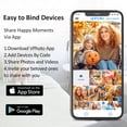 thumbnail image 2 of FULLJA WiFi Digital Picture Frame, IPS Touch Screen Smart Cloud Photo Frame with 16GB Storage, Easy Setup to Share Photos or Videos via Free Frameo APP, Auto-Rotate, Wall Mountable 10.1 inch, 2 of 5