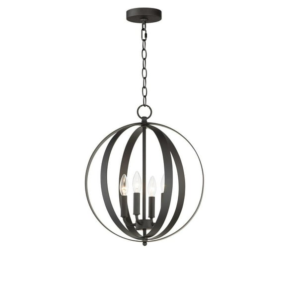 10031BK Maxim Lighting Provident - 19 Inch 4 Light Pendant