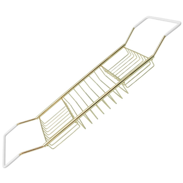 OULII Metal Bathtub Tray for Bath Organizers with Telescopic Function 1Set