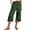 Green, variant on Effortless Summer Wide Leg Pants For With Pockets And Side Slit Loose Fit Casual Trousers Ideal For Warm Weather Womens High Waist Pants Casual