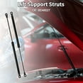 thumbnail image 2 of Unique Bargains Lift Supports Struts for Jaguar XJS 1976-1992 No.BD48027 Front Hood Gas Spring Black 2 Pcs, 2 of 7