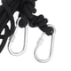 thumbnail image 3 of Cuerda estática para escalada al aire libre de Paracord, cordón de protección contra caídas de seguridad Negro Cola Cuerda de escalada, 3 of 8