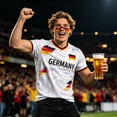 thumbnail image 4 of COSFO Mesh Summer T Shirts for Men Football Short Sleeve Germany Graphic Tees Breathable Classic Fit V-Neck Men Tshirts 5xl, 4 of 6