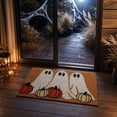 thumbnail image 6 of AZXY Ghost Pumpkin Coir Welcome Doormat, Halloween Decorations Indoor, Halloween Party Decor, Home Office Entryway Decor, Cute Fall Halloween Decor Supplies for Front Porch Holiday, 6 of 7