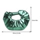thumbnail image 4 of Bolsos Con Asa Superior Bolsos con asa superior para mujer Bolsos de embrague de fiesta de cuero PU brillante plisado (verde) Likrtyny Para Estrenar, 4 of 9