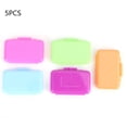 thumbnail image 1 of Cera para aliviar la irritación, paquete de 5 cajas Cajas de cera para aliviar a quienes usan aparatos ortopédicos Cajas de cera para aliviar la ortodoncia Acabado de lujo, 1 of 9