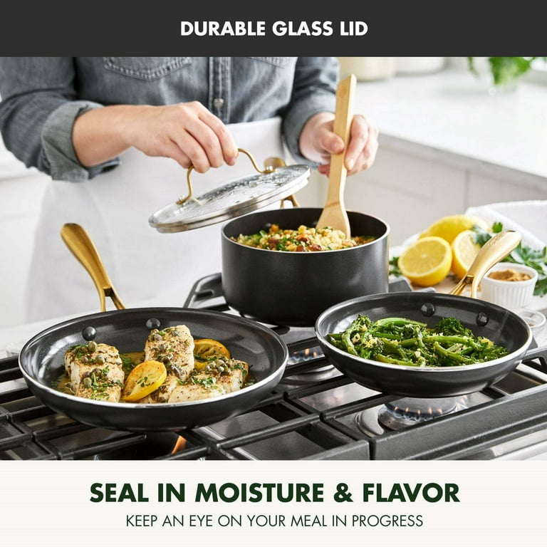 GreenPan 12-Piece Swift Cookware Set, Ceramic Nonstick, Dishwasher