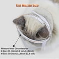 thumbnail image 5 of Cat Muzzles Breathable Mesh Muzzles Prevent Cats From Biting And Chewing Anti Bite Anti Meow Cat Grooming Restraint Bags, 5 of 5