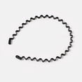 thumbnail image 4 of Lady Hair Ornaments, 3 Pcs/Set Hair Hoop Smooth Solid Color Practical Stable High Elasticity Sports Hair Band Hair Accessories Headband Smooth Hair, 4 of 5