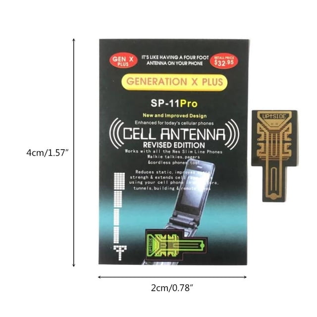 10 Uds. Pegatina de refuerzo de señal de teléfono móvil antena interna mejorada potenciadores de recepción de señal amplificador de antena de mejora móvil