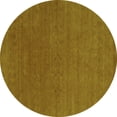 thumbnail image 1 of Ahgly Company Machine Washable Indoor Round Abstract Turquoise Blue Contemporary Area Rugs, 3' Round, 1 of 4