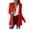 Red, variant on IROINNID Blazer Jacket for Women Work Blazer Loose Suit Solid Front Open Long Sleeve Business Office Daily Causal Jacket,Blue