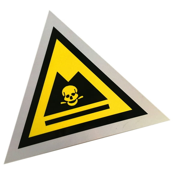 Mobutofu Metal Safety Signs Signals Yellow Danger Warning Sign for Indoor and Outdoor Decoration
