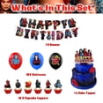 thumbnail image 3 of Descendants Birthday Party Decorations,Descendants Birthday Banner,Cake Topper,Cupcake Toppers,Balloons for Boys and Girls, 3 of 6