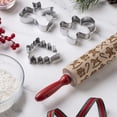 thumbnail image 5 of Cook With Color 16.9” Silicone Rolling Pin – Durable Non-Stick Baking Tool for Holiday Cookies & Pastries, 5 of 5