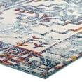 thumbnail image 3 of Reflect Nyssa Distressed Geometric Southwestern Aztec 5x8 Indoor or Outdoor Area Rug Multicolored, 3 of 7