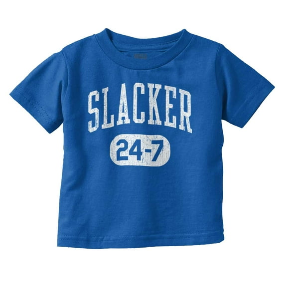 Vintage Retro Slacker 90s Throwback Toddler Boy Girl T Shirt Infant Toddler Brisco Brands 6M