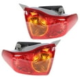 thumbnail image 4 of 2pcs Rear Tail Light Lamp Housing Assembly Fit for 2009 2010 Toyota Corolla, Rear Left & Right, 4 of 6